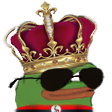 kingpepe Discord sticker from LEGION | Social • Gaming • Giveaways