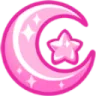 moon_pink Discord sticker from Starpatch