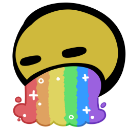 rainboarf custom emote | /dreary