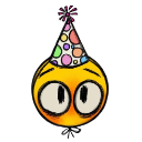 emojibirthdayhat custom emote | /dreary