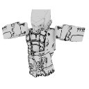 The World stand from JoJo's Bizarre Adventure in a black and white manga style, posed in a punching stance.