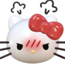 hellokittyangryq custom emote from frog pond
