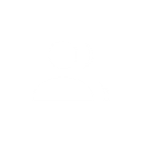 Two overlapping white human silhouettes on a black background.