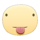 Q_blehsilly custom emote from /kandy :3 🍭