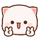 peeacce animated emote from 𝓒𝓱𝓲𝓵𝓵𝓗𝓾𝓫 𝓒𝓸𝓶𝓶𝓾𝓷𝓲𝓽𝔂