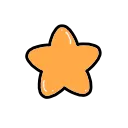 orange Discord Emoji from ノtype · chat · vc · giveaways · social · chill