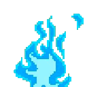 blue_flame animated GIF emoji from Cloudy Gaming UK ☁🎮