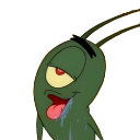 8594spongebobplankton Discord sticker - Lee-Satan HQ