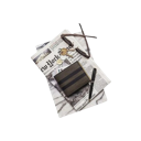 Newspaper with glasses and a pen resting on top of it.