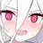 Anime girl with a bright pink blush and wide eyes looking flustered.