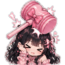 KissyBonk custom emote | Darlings