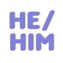 He