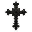 28632gothblackcross