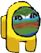 pepe_sad_amongus custom emote | Сервер пропавших без вести