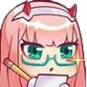 ZeroTwo_Nerd Discord emoji