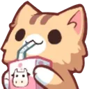 chillpussy Discord sticker from Wave