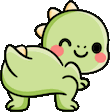 dinotwerk1 animated GIF emoji from Hollanov Haven -`♡´-