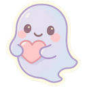 cuteghost custom emote | Hollanov Haven -`♡´-