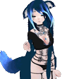 FemaleAnimeWolfDance animated GIF emoji from 📚 𝗧𝗛𝗘 𝗔𝗥𝗖𝗛𝗜𝗩𝗘𝗦 𝗢𝗙 𝗛𝗢𝗟𝗠𝗘
