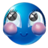 Blue_blush Discord sticker from Zurxxss ZapZone