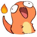 braindead_charmander Discord sticker | Pokémon Champions