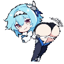 Eula_AssShake_animated animated Discord emote | Động Ếch Của Nhi Elly