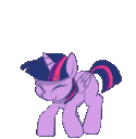 DancingTwi animated GIF emoji from Equestria 🦄 emojis + rp!