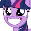 TwiGrin Discord sticker from Equestria 🦄 emojis + rp!
