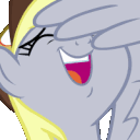 DerpyLaugh animated Discord emote from Equestria 🦄 emojis + rp!