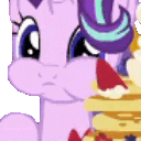 GlimNom animated emote from Equestria 🦄 emojis + rp!