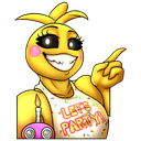 ToySabrosonaChicaaliasMivieja Discord sticker | Five Nights At Discord