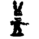 ShadowBonnie animated GIF emoji | Five Nights At Discord