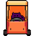 Cat_Purple animated Discord emote from Five Nights At Discord