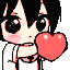 slashy_love animated GIF emoji from Autism spectrum
