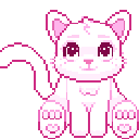 kittycatwag animated emote from Petting Zoo