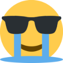 crying_sunglasses Discord emoji
