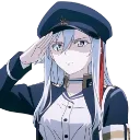 86anime custom emote from Aeris