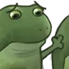 WorryPat custom emote | Aeris