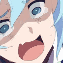 BE_AquaPanic animated emote - Aeris