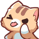 MST_nekopleee Discord Emoji - Moonstruck 🌙