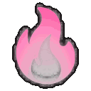 fire animated GIF emoji from LETS MEOWWW