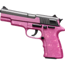 :3245pinkglittergun10: