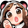 waifuipandagirlwoainaw Discord Emoji | 🖤🤍Couples Getaway🤍🖤