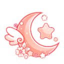 z_moon_red Discord Emoji - ‧₊˚✧ A Night Full of Stars ✧˚₊‧