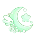 z_moon_green Discord Emoji - ‧₊˚✧ A Night Full of Stars ✧˚₊‧