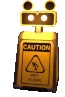CAUTION animated GIF emoji from Five Nights At Discord