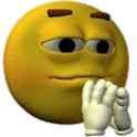 thinkin7 Discord sticker | Peekaaboo