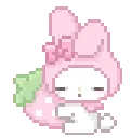 mymelody_hug_strawberry