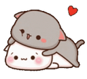 GomaHugPeach Discord sticker - frog pond