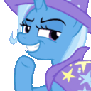 TrixieWave animated emote from PonyNet | MLP Community